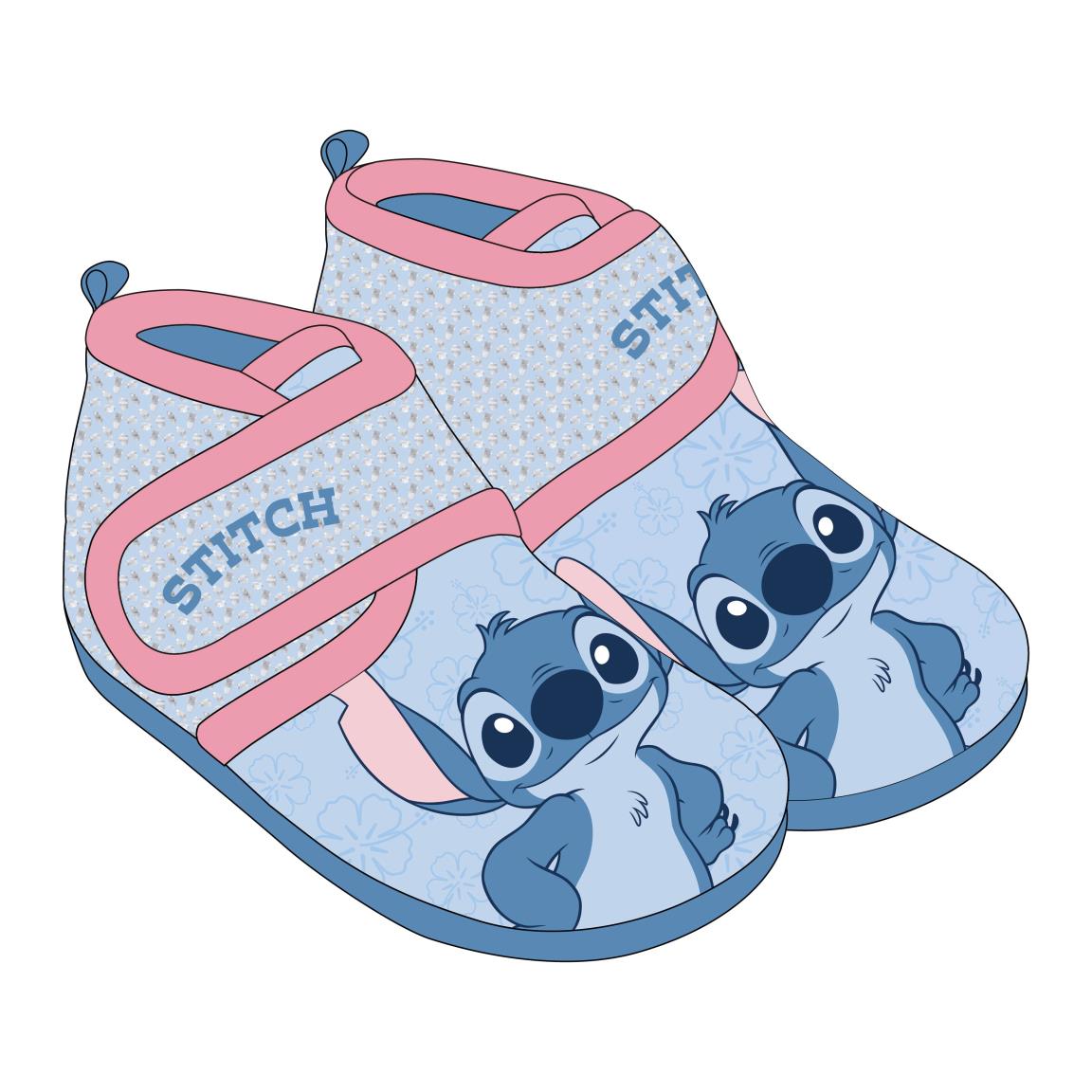 ZAPATILLAS DE CASA MEDIA BOTA STITCH - Imagen 1