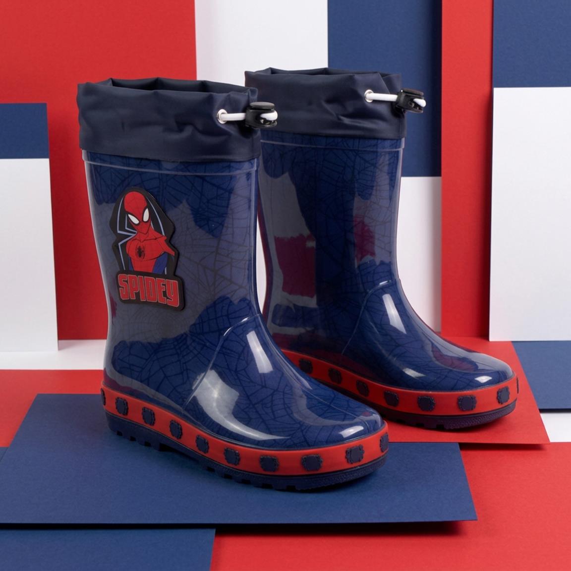 BOTAS LLUVIA PVC SPIDERMAN