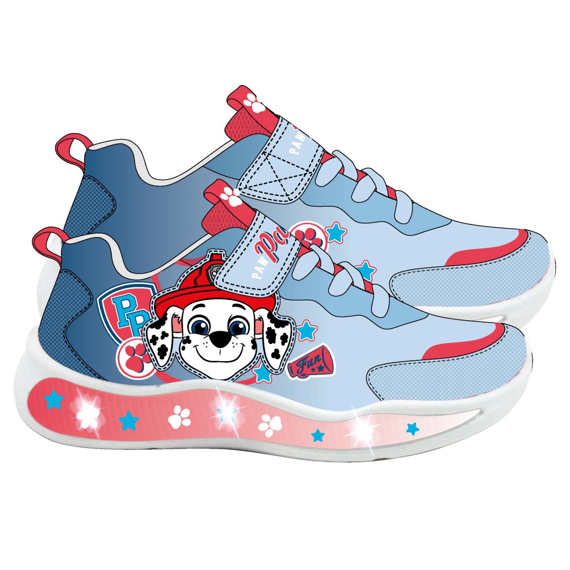 DEPORTIVA SUELA PVC CON LUCES PAW PATROL