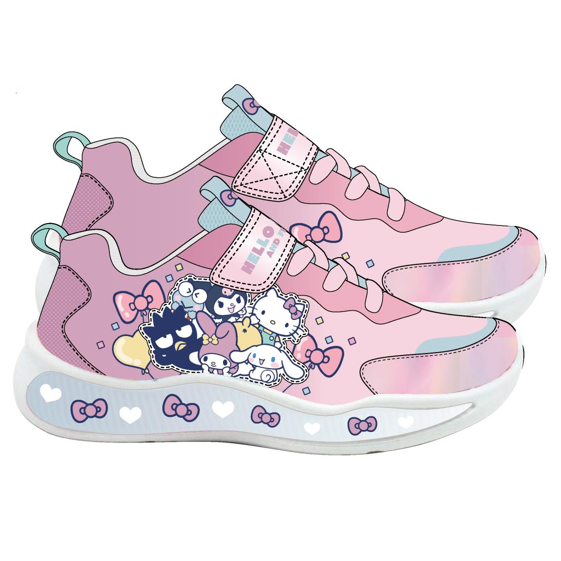 DEPORTIVA SUELA PVC CON LUCES HELLO KITTY