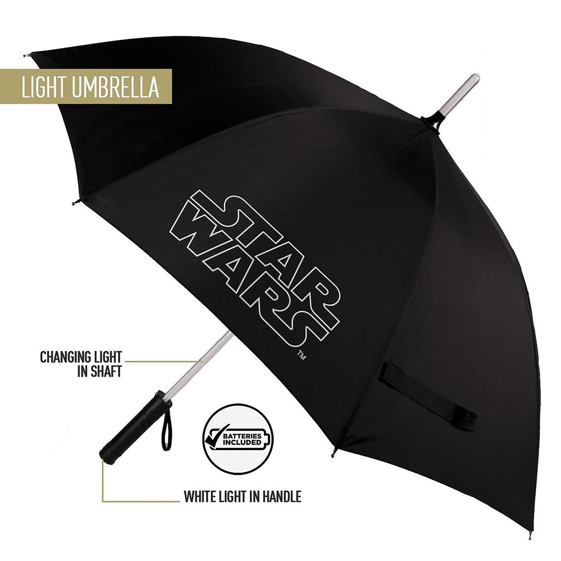 PARAGUAS MANUAL STAR WARS - Imagen 1