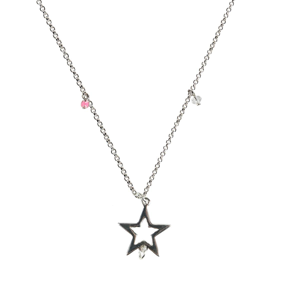 COLLAR METLICO CON CHARMS PARA COLGAR LOL SURPRISE