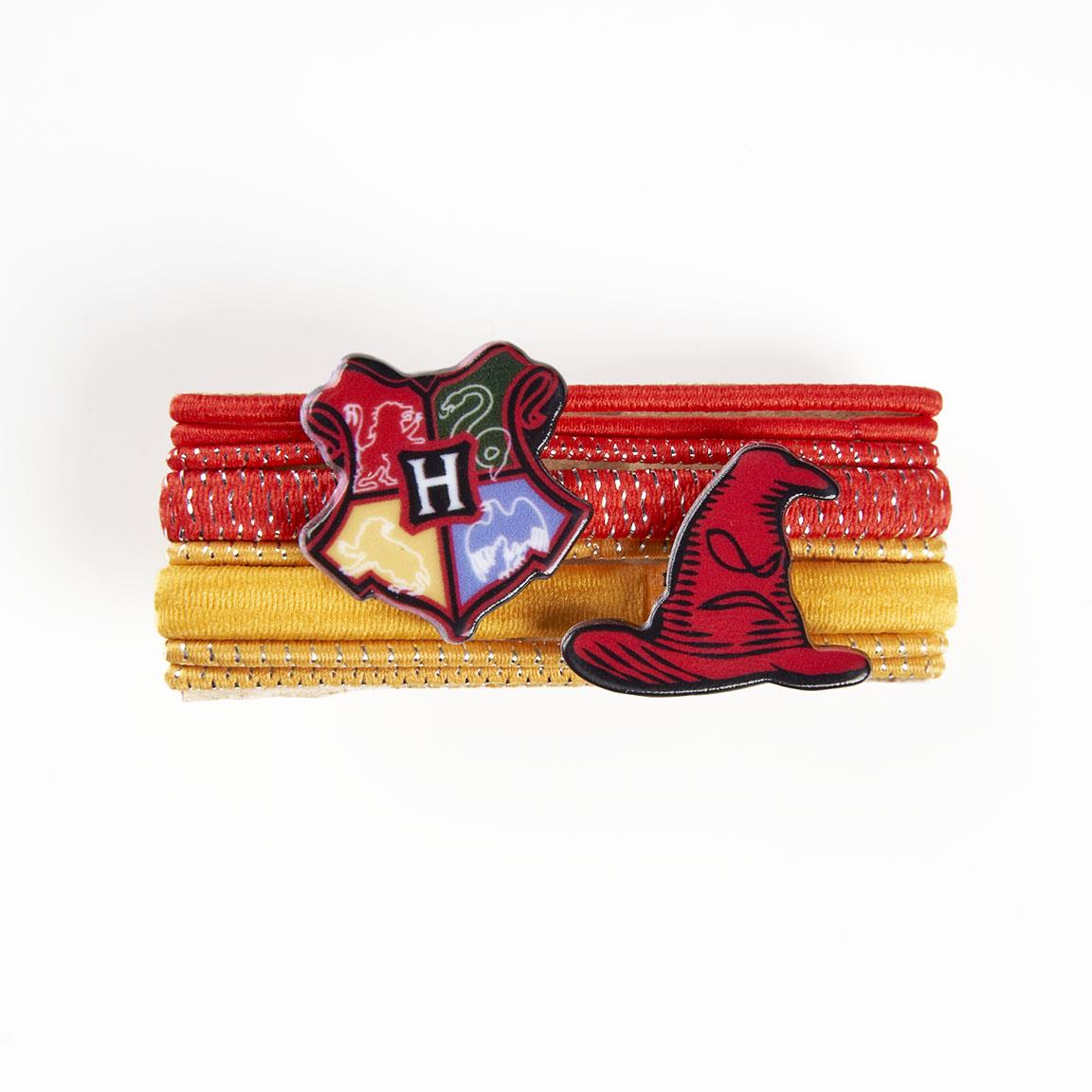 ACCESORIOS PELO ELASTICOS HARRY POTTER 4 PIEZAS