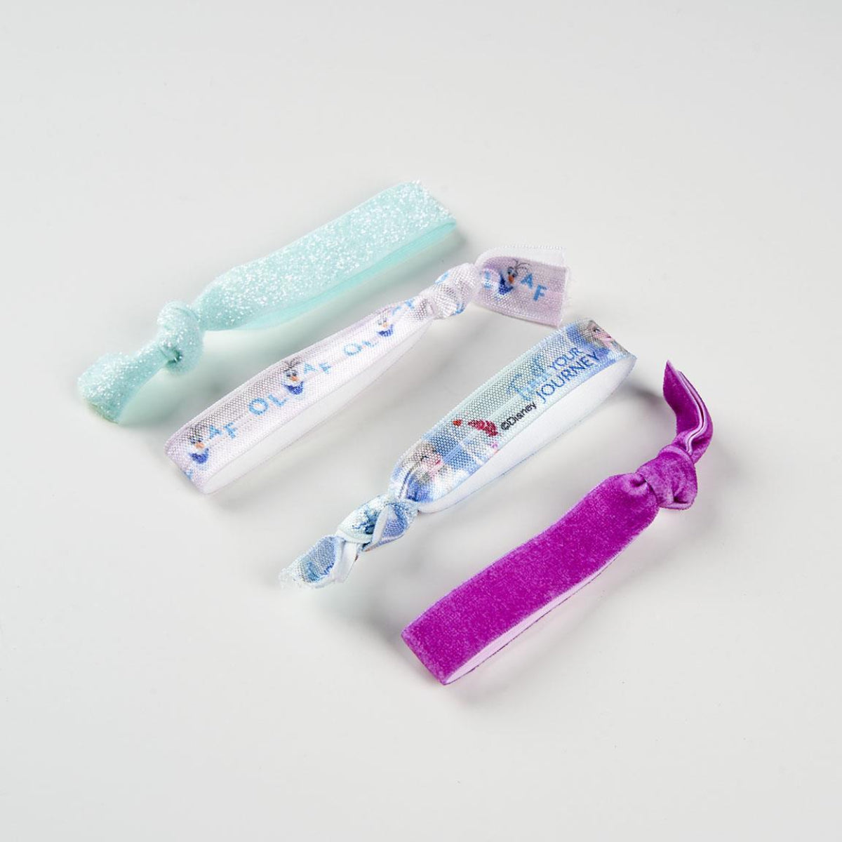 ACCESORIOS PELO ELASTICO FROZEN PACK X 4