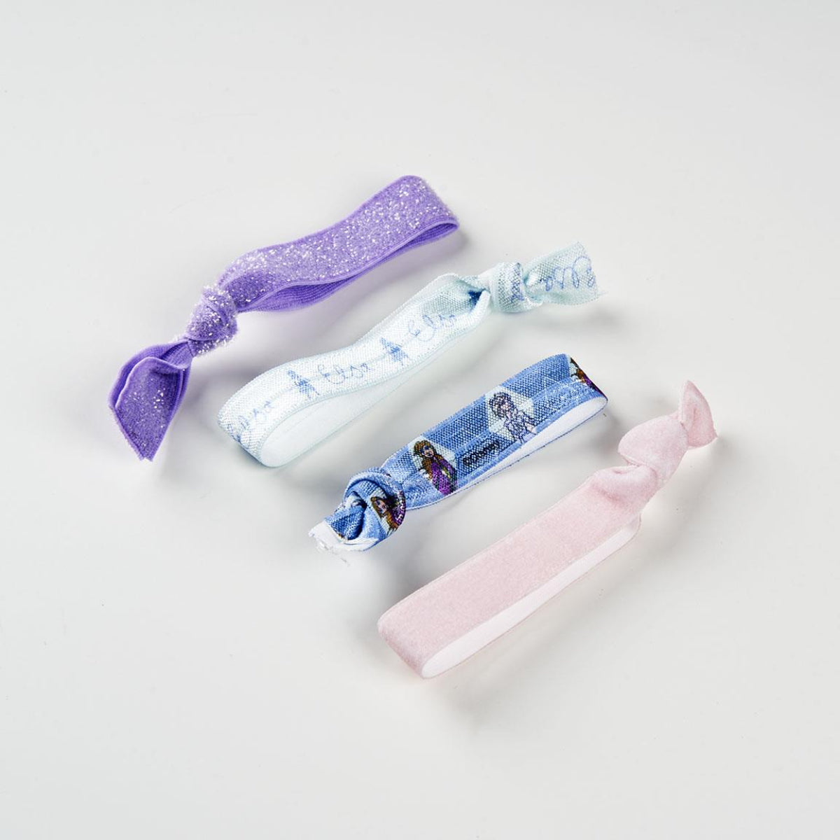 ACCESORIOS PELO ELASTICO FROZEN PACK X 4