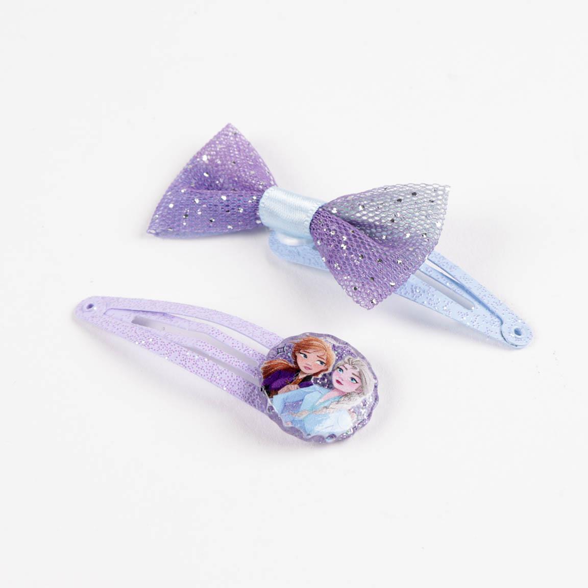 ACCESORIOS PELO CLIPS 4 PIEZAS FROZEN - Imagen 3