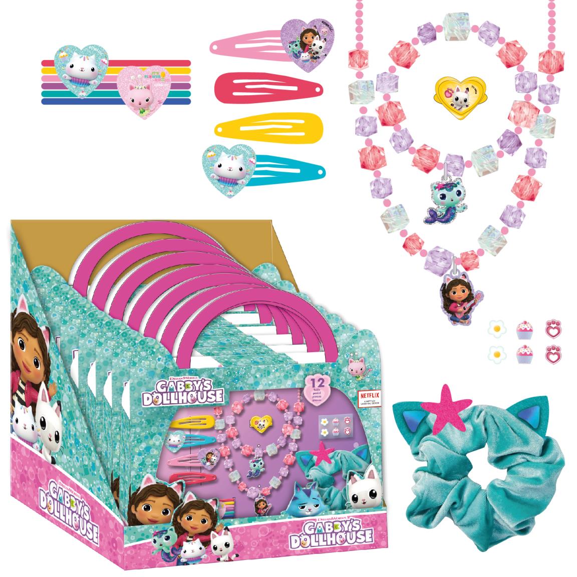 SET DE BELLEZA ACCESORIOS DISPLAY GABBY´S DOLLHOUSE - Imagen 1