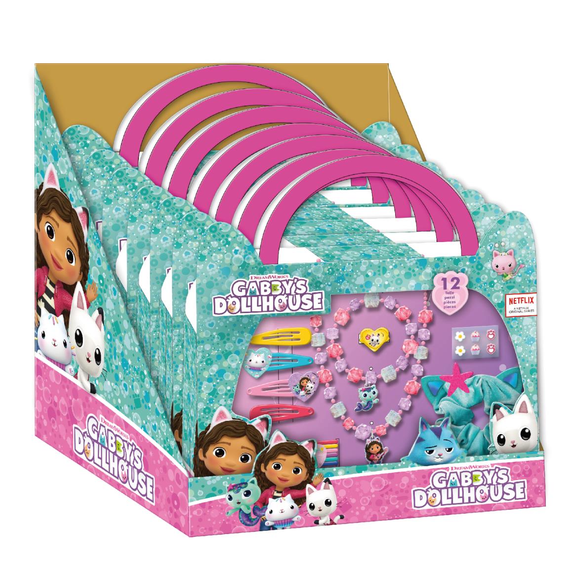 SET DE BELLEZA ACCESORIOS DISPLAY GABBY´S DOLLHOUSE - Imagen 2