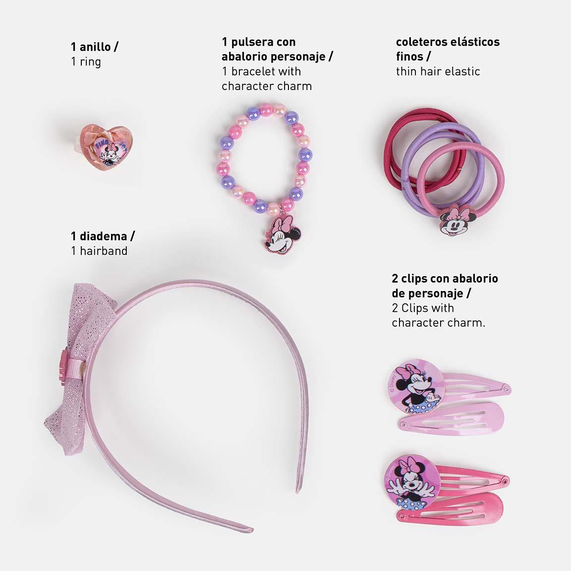 SET DE BELLEZA ACCESORIOS DISPLAY MINNIE - Imagen 3
