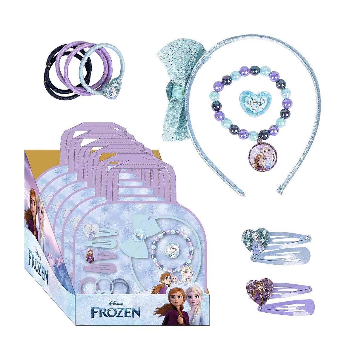 SET DE BELLEZA ACCESORIOS DISPLAY FROZEN - Imagen 1