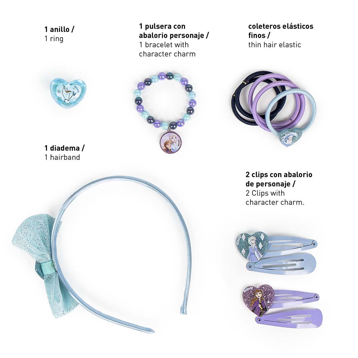 SET DE BELLEZA ACCESORIOS DISPLAY FROZEN - Imagen 3