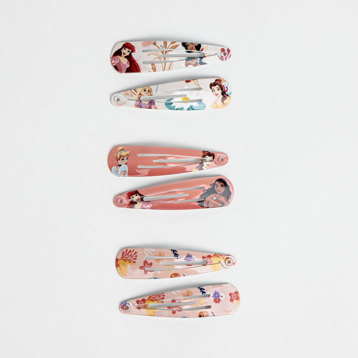 ACCESORIOS PELO CLIPS 6 PIEZAS PRINCESS - Imagen 2
