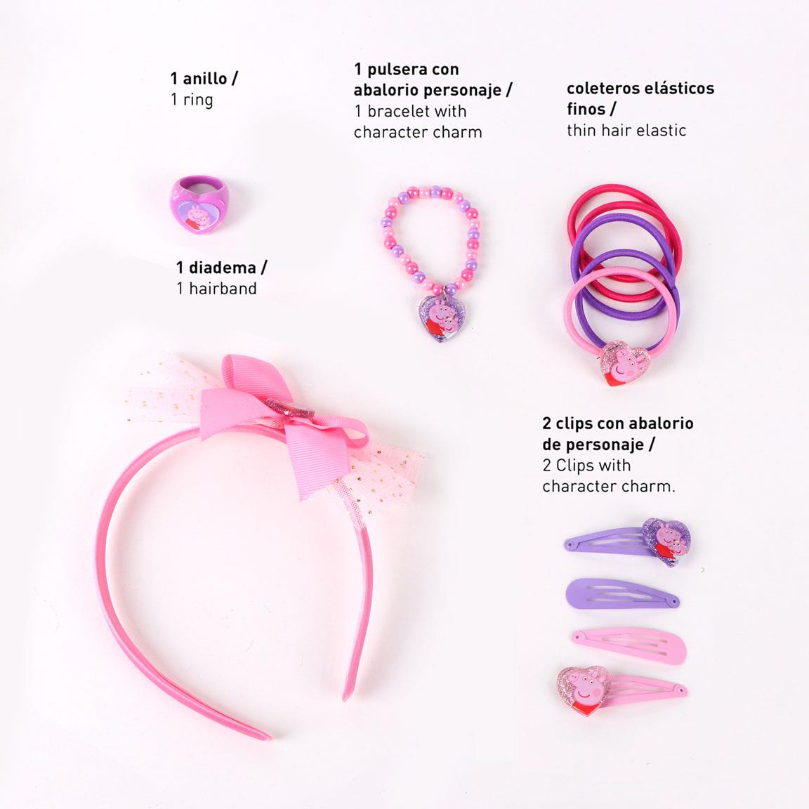 SET DE BELLEZA ACCESORIOS DISPLAY PEPPA PIG - Imagen 2