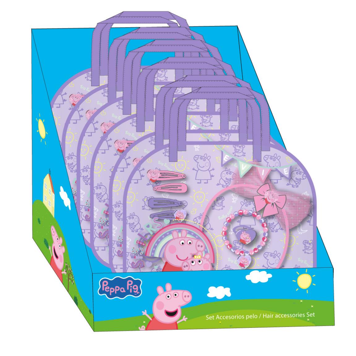 SET DE BELLEZA ACCESORIOS DISPLAY PEPPA PIG - Imagen 2
