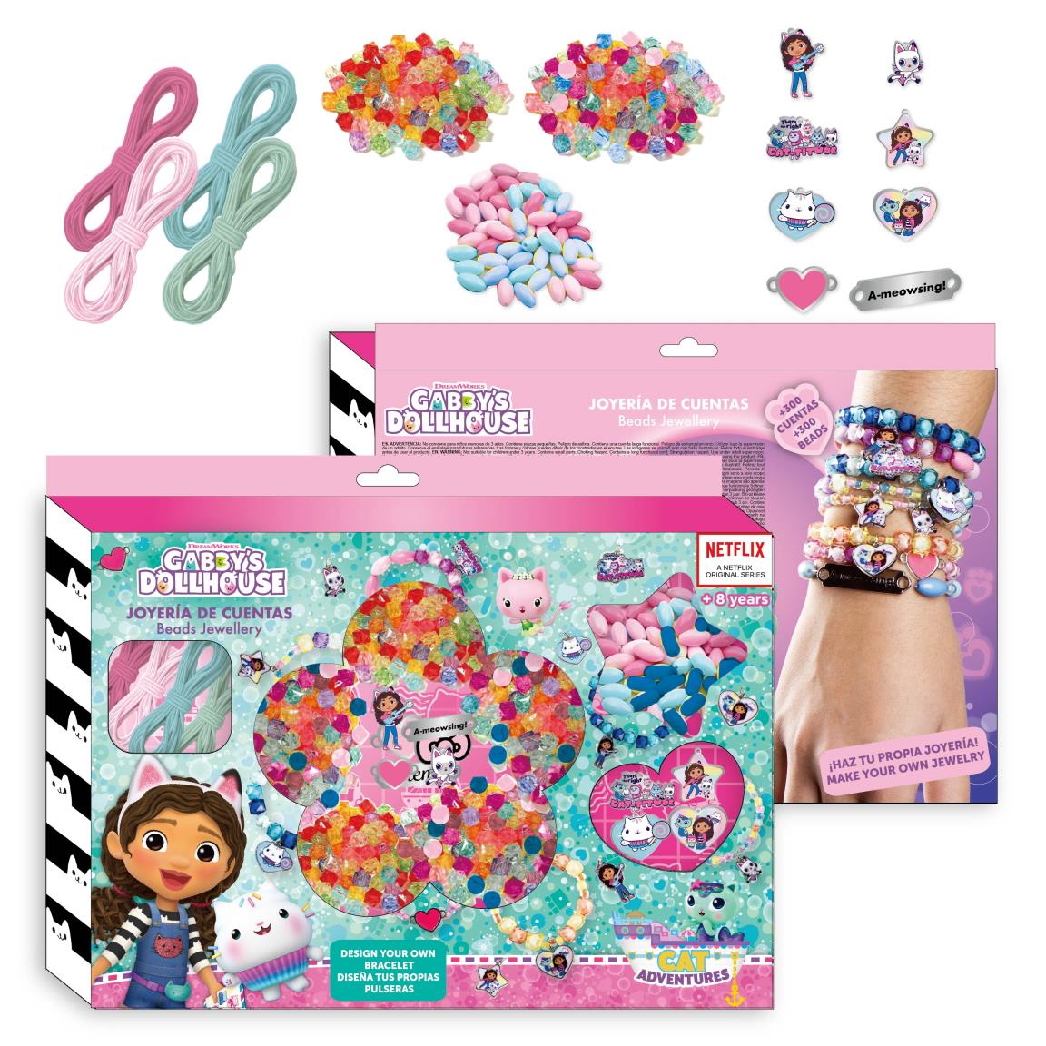 SET DE BELLEZA DIY PULSERA GABBY´S DOLLHOUSE - Imagen 1