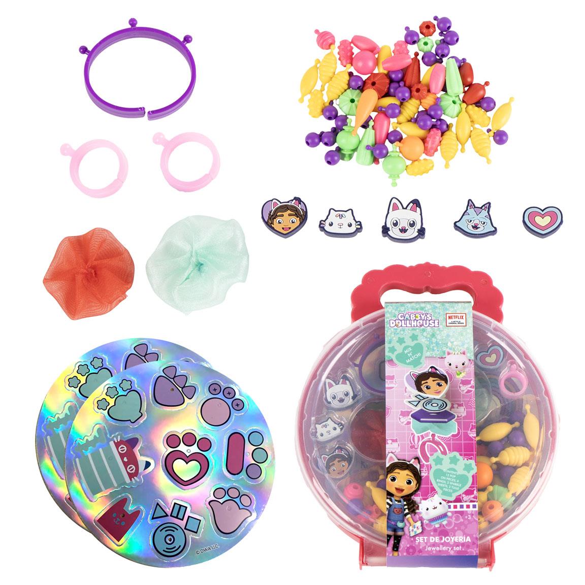 SET DE BELLEZA DIY JOYERO GABBY´S DOLLHOUSE - Imagen 1