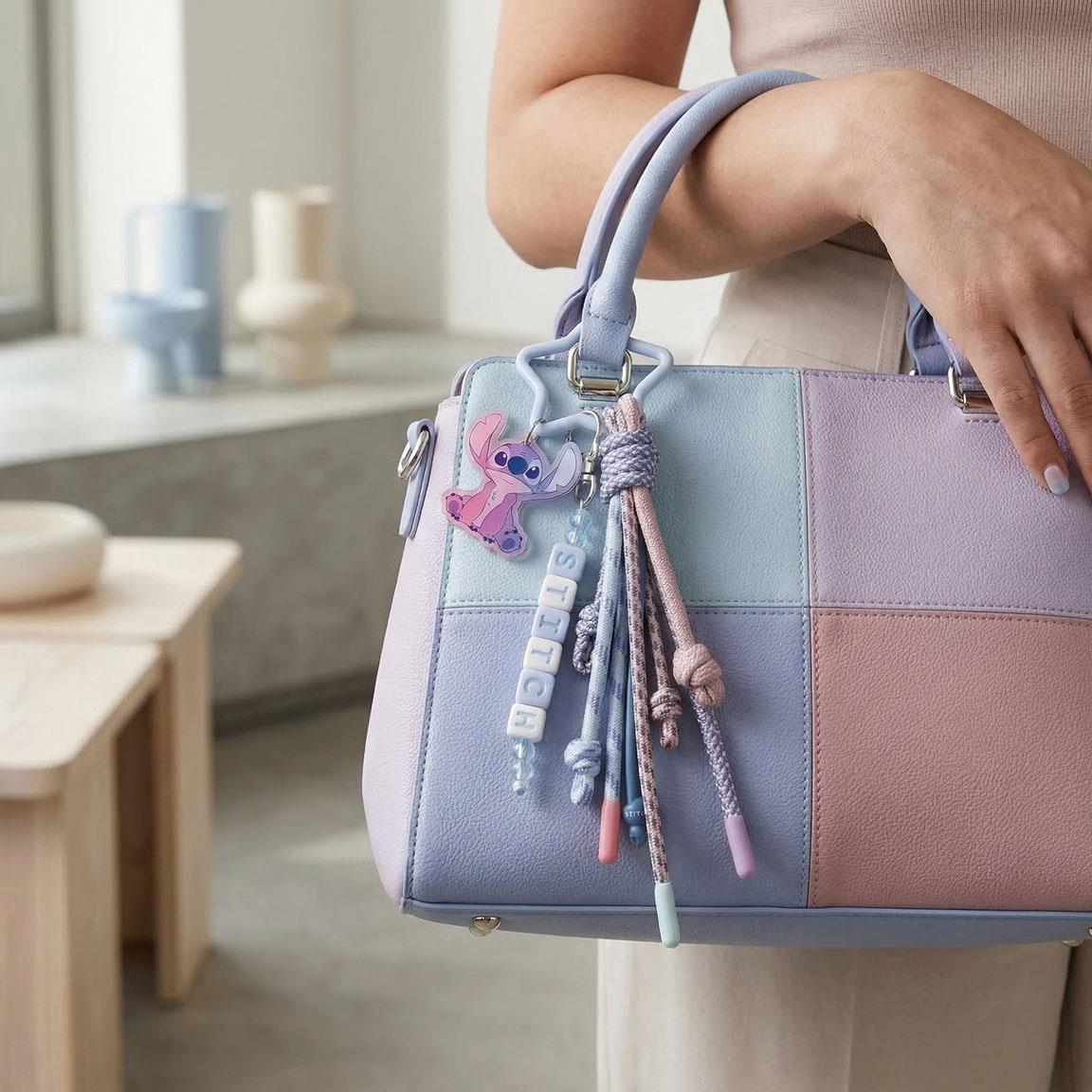 BAG CHARM FASHION STITCH