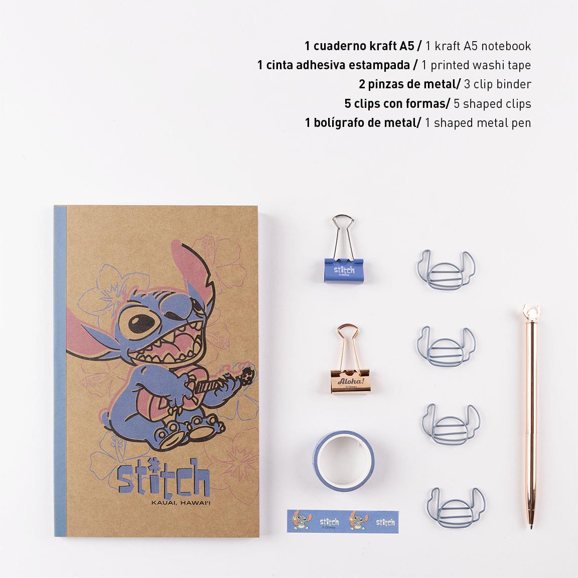SET DE PAPELERÍA STITCH - Imagen 2