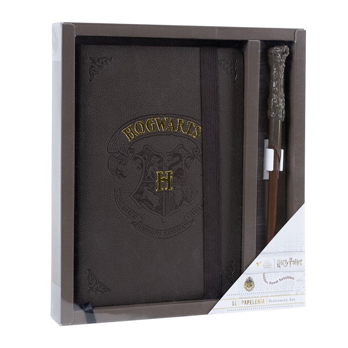 SET DE PAPELERÍA VARITA HARRY POTTER HOGWARTS - Imagen 1