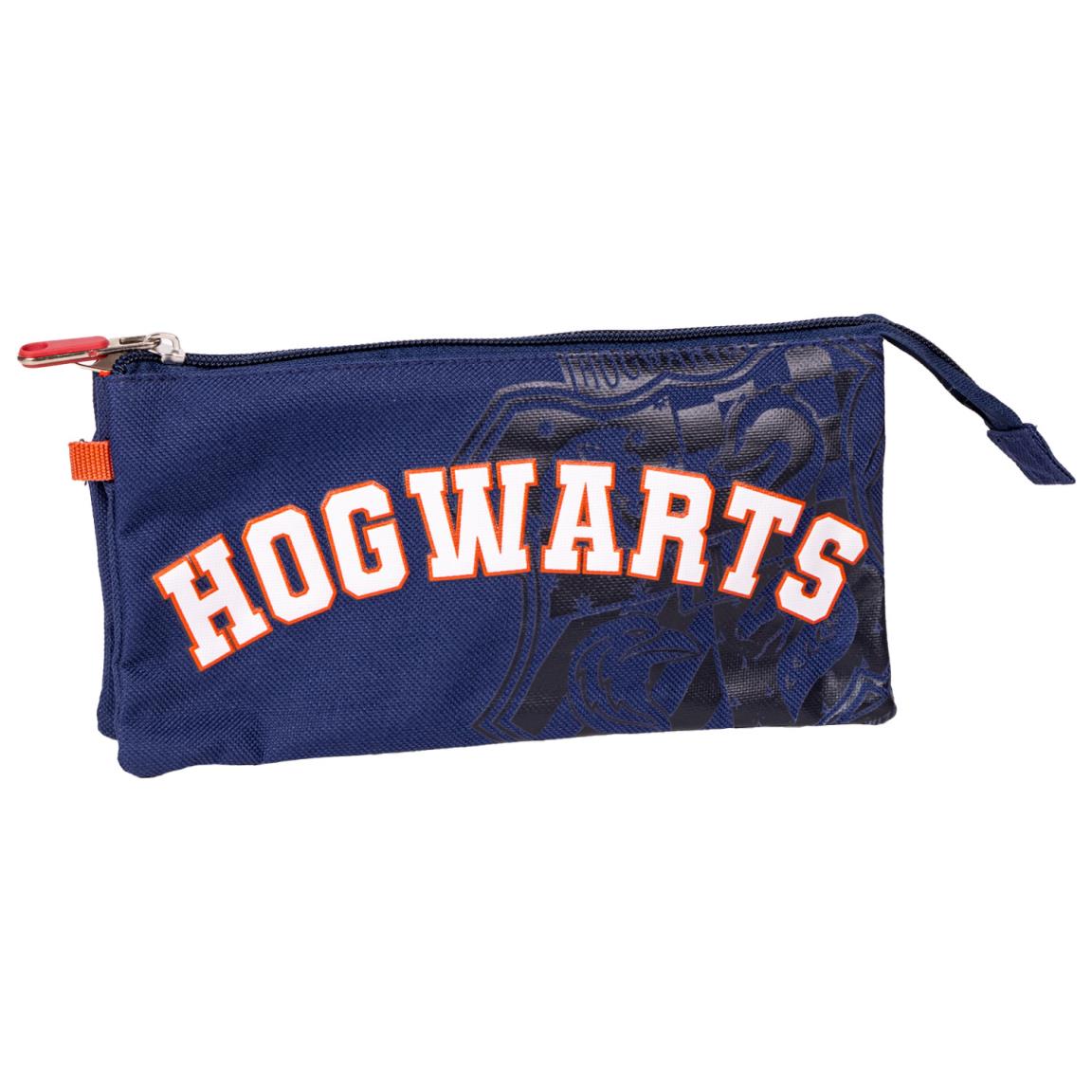 ESTUCHE PORTATODO 3 COMPARTIMENTOS HARRY POTTER - Imagen 1