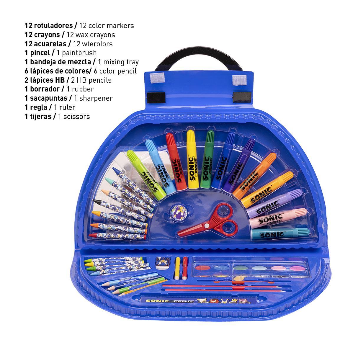 SET COLOREABLE 50 PIEZAS SONIC PRIME - Imagen 3