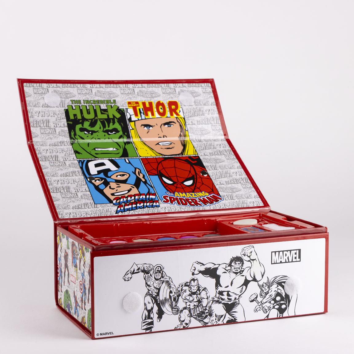 SET PAPELERÍA COLOREABLE MALETÍN MARVEL - Imagen 2