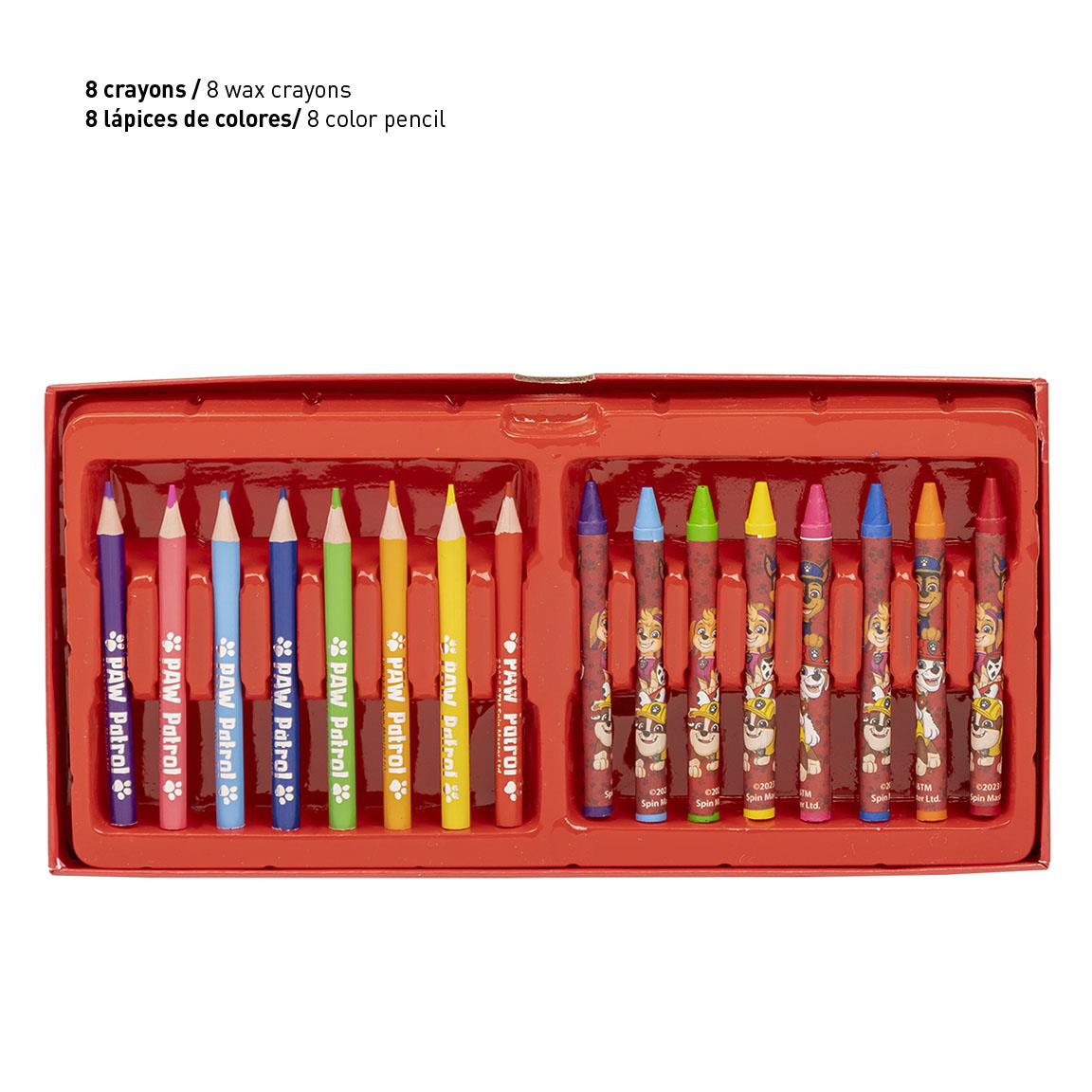 SET PAPELERÍA COLOREABLE MALETÍN PAW PATROL - Imagen 3