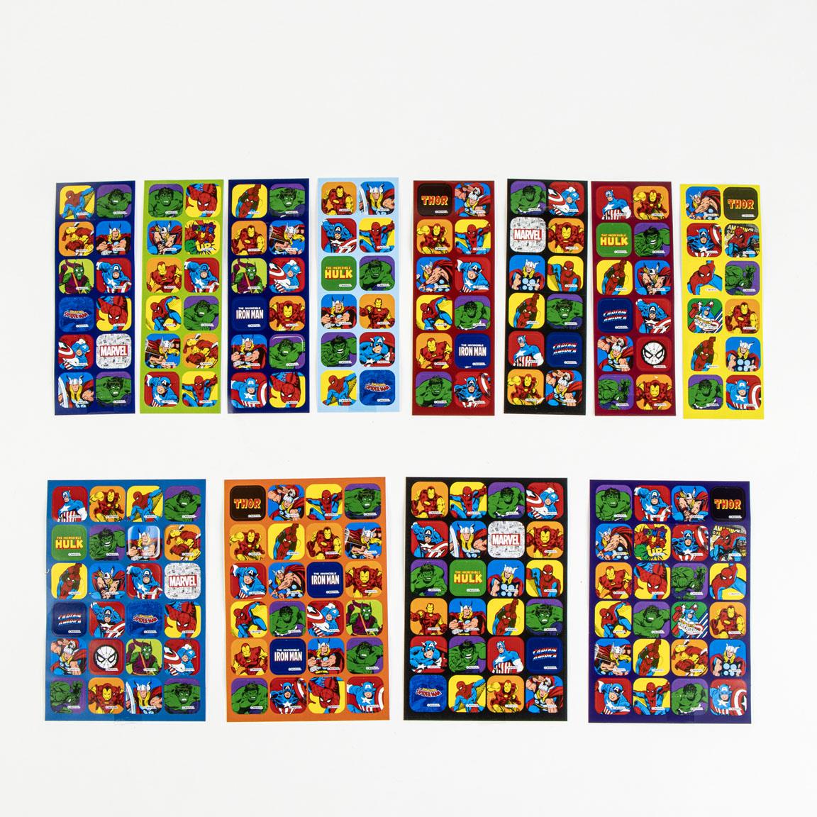 PACK PEGATINAS 1000 PIEZAS MARVEL - Imagen 3