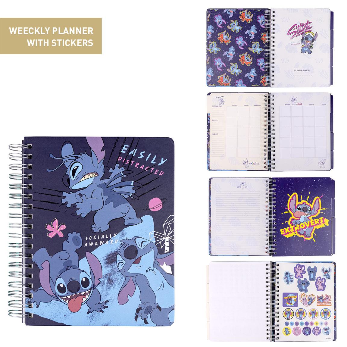 PLANIFICADOR SEMANAL STITCH - Imagen 1