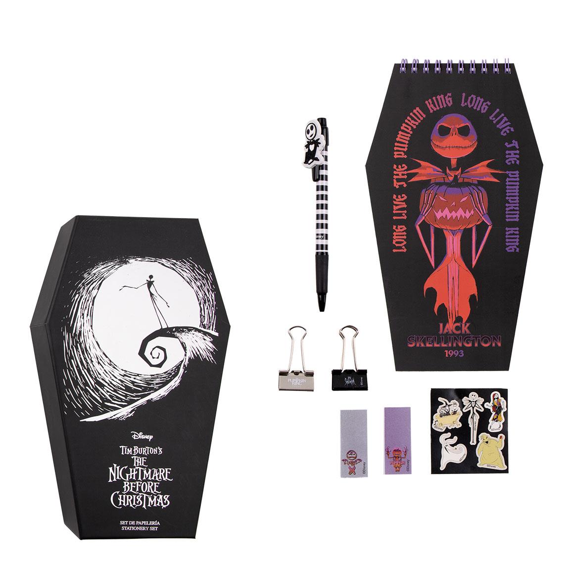 SET DE PAPELERÍA NIGHTMARE BEFORE CHRISTMAS - Imagen 1