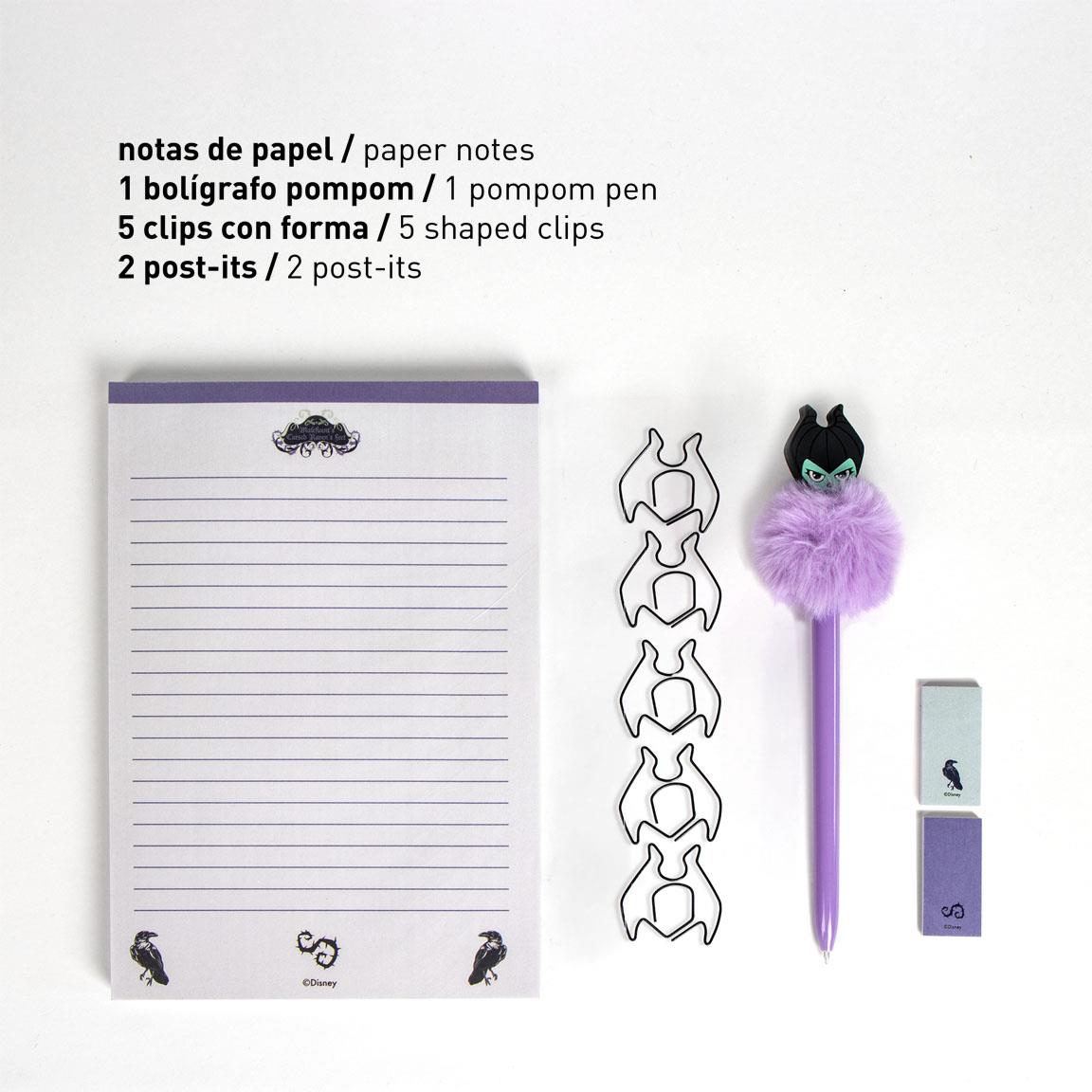 SET DE PAPELERÍA DISNEY VILLANAS - Imagen 2