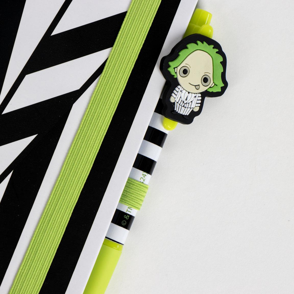SET DE PAPELERÍA BOLÍGRAFO BEETLEJUICE - Imagen 3
