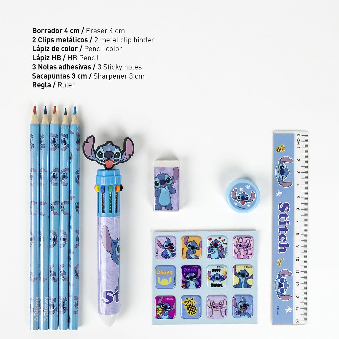 SET PAPELERÍA ESCOLAR EVA STITCH - Imagen 2