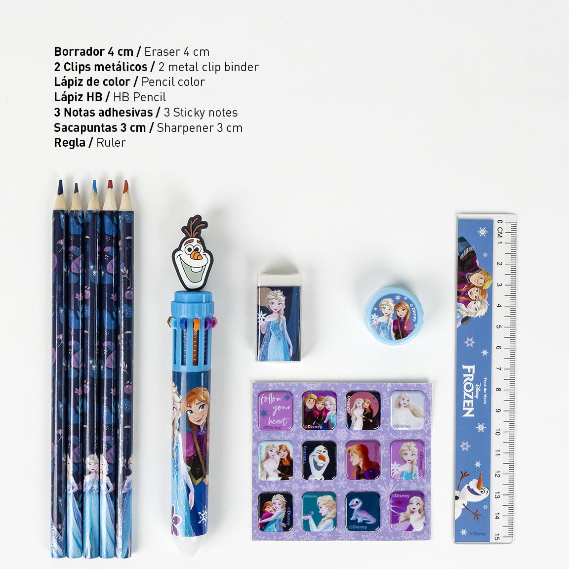 SET PAPELERÍA ESCOLAR EVA FROZEN - Imagen 2