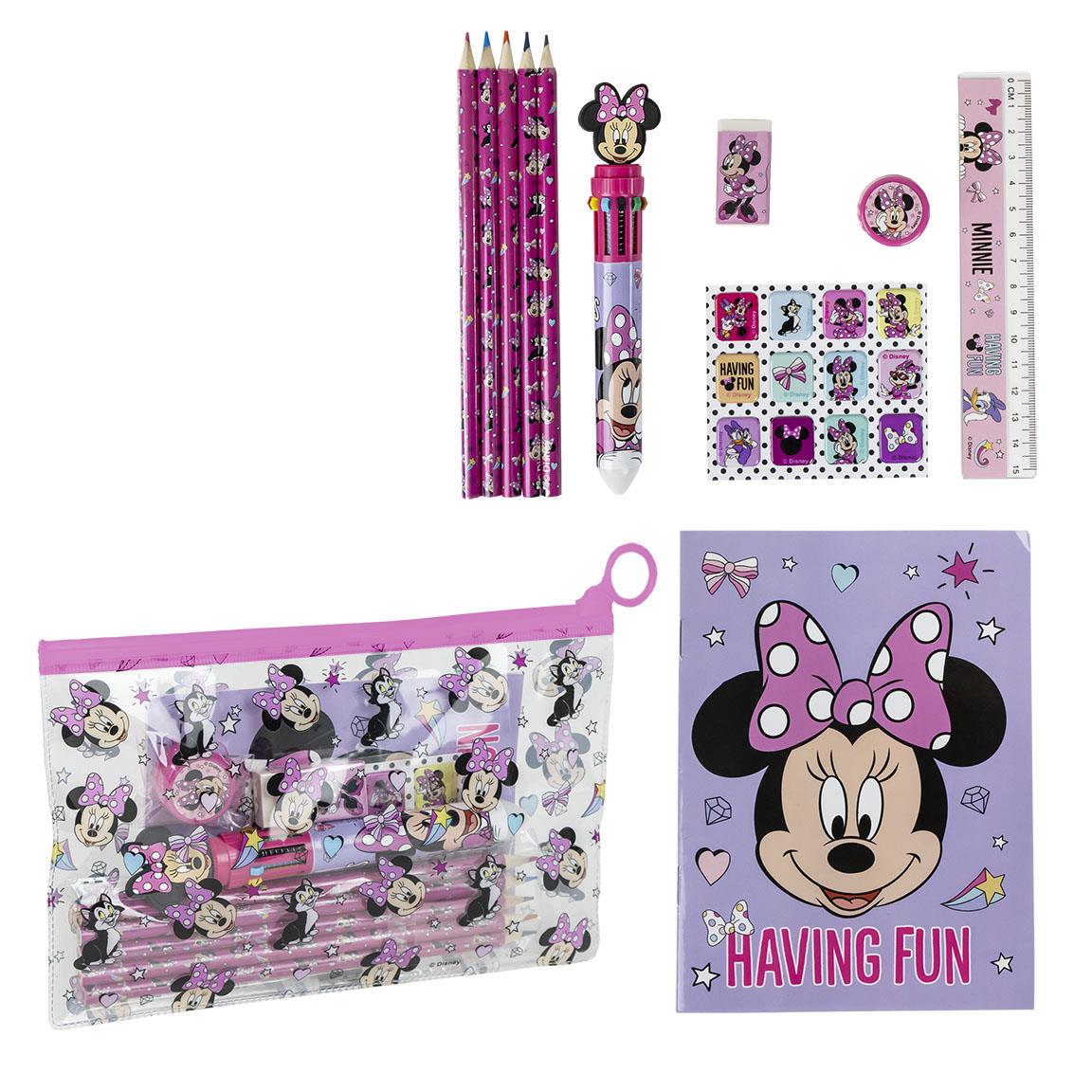 SET PAPELERÍA ESCOLAR EVA MINNIE - Imagen 1