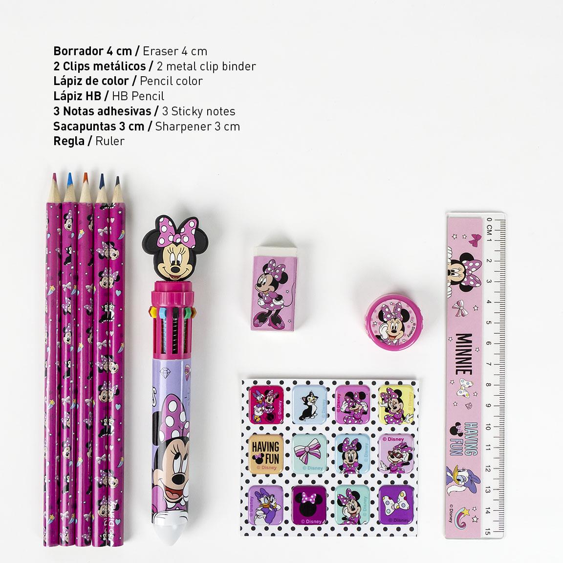 SET PAPELERÍA ESCOLAR EVA MINNIE - Imagen 2