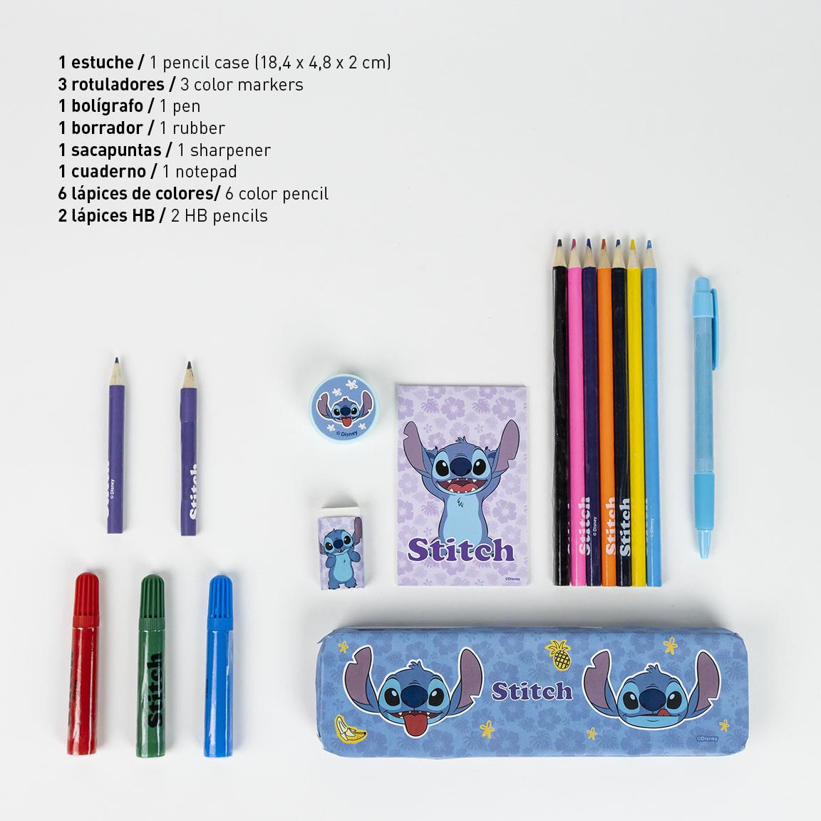SET PAPELERÍA COLOREABLE STITCH - Imagen 2