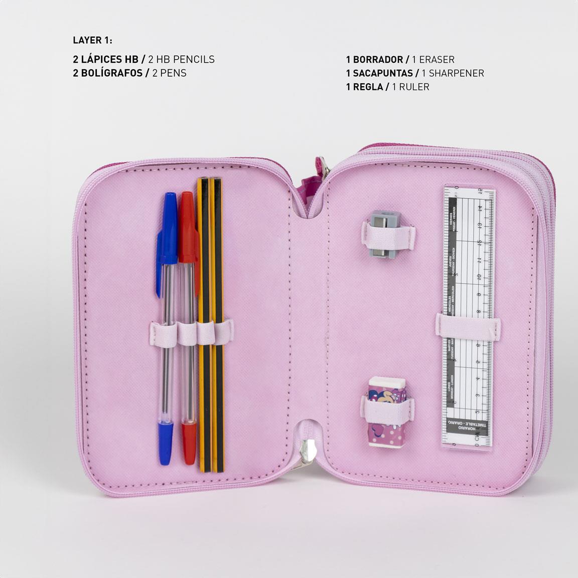 PLUMIER CON ACCESORIOS GIOTTO MINNIE - Imagen 3