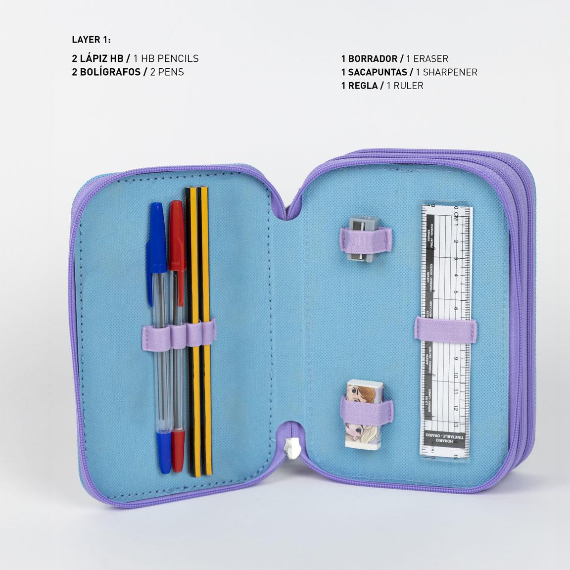 PLUMIER CON ACCESORIOS GIOTTO FROZEN - Imagen 3