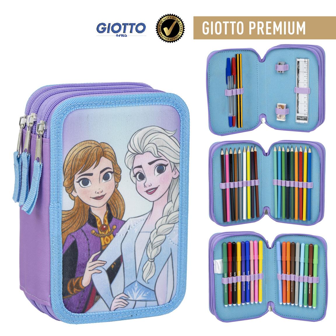 PLUMIER CON ACCESORIOS GIOTTO FROZEN - Imagen 1