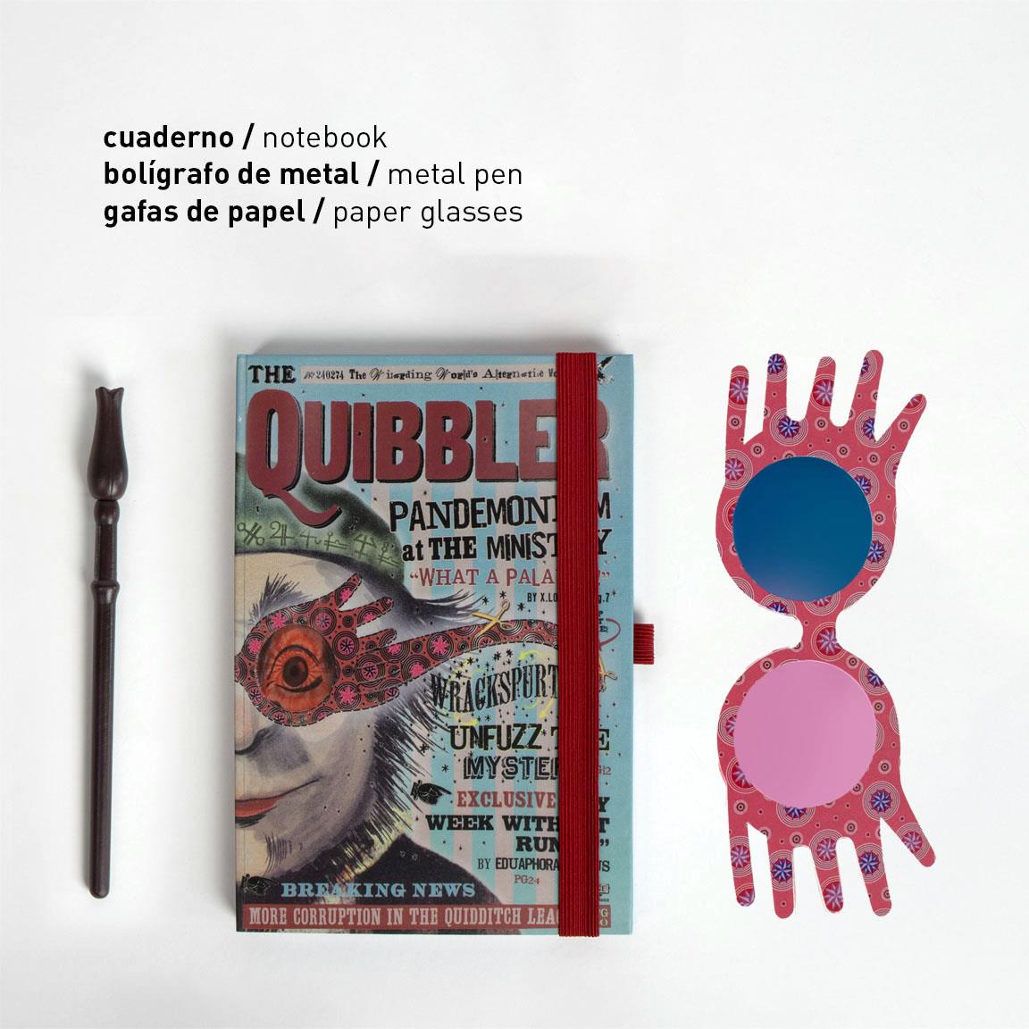 SET DE PAPELERÍA HARRY POTTER LUNA LOVEGOOD - Imagen 2
