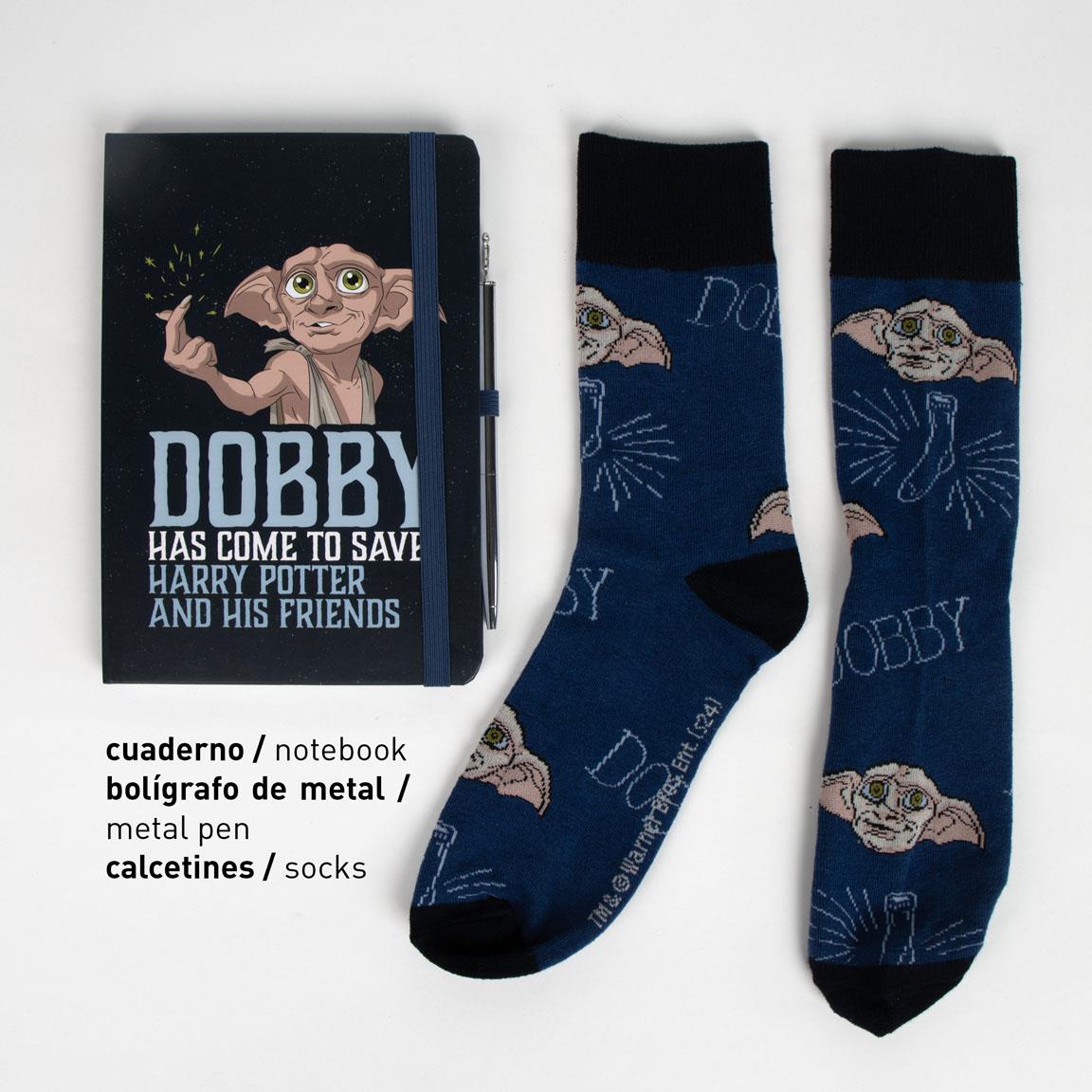 SET DE PAPELERÍA CALCETÍN HARRY POTTER DOBBY - Imagen 2