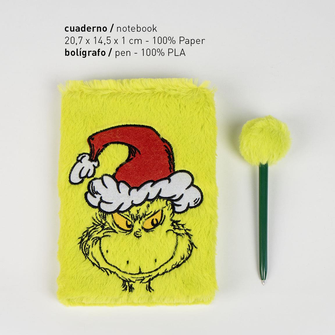 SET DE PAPELERÍA BOLÍGRAFO THE GRINCH - Imagen 2