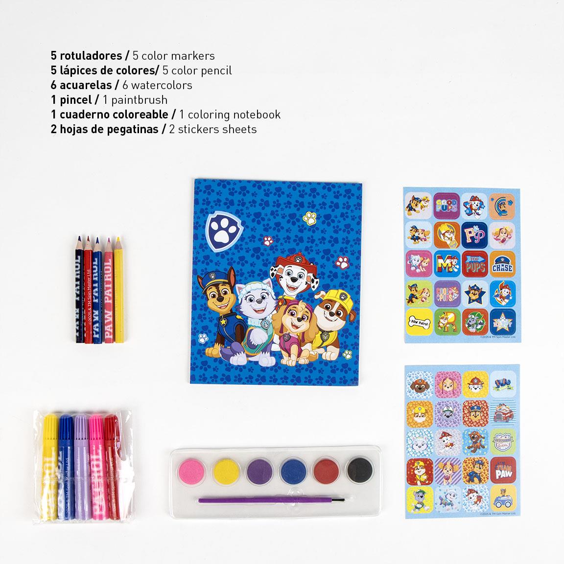 COLOREABLE MOCHILA PAW PATROL - Imagen 3