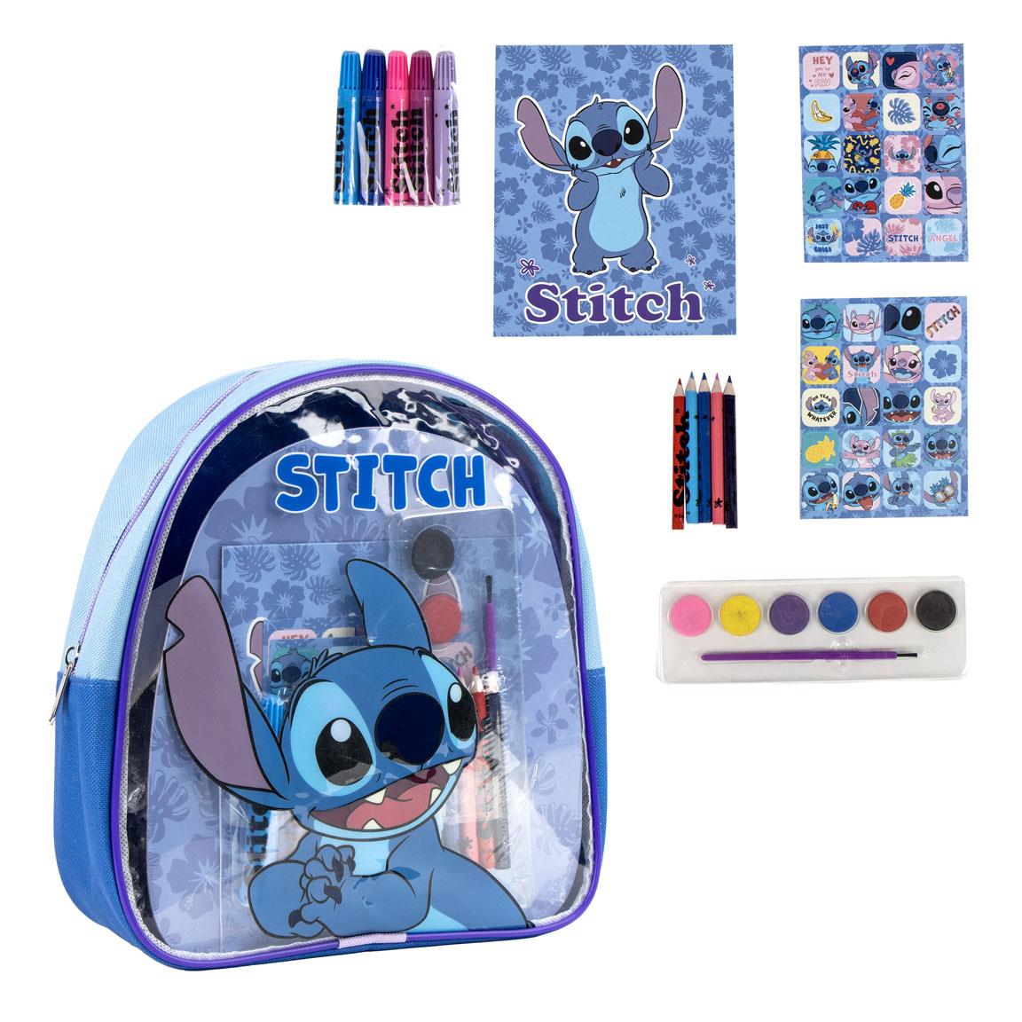 COLOREABLE MOCHILA STITCH - Imagen 1