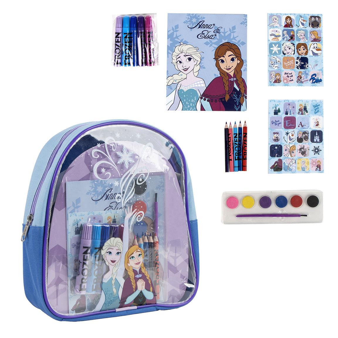 COLOREABLE MOCHILA FROZEN - Imagen 1