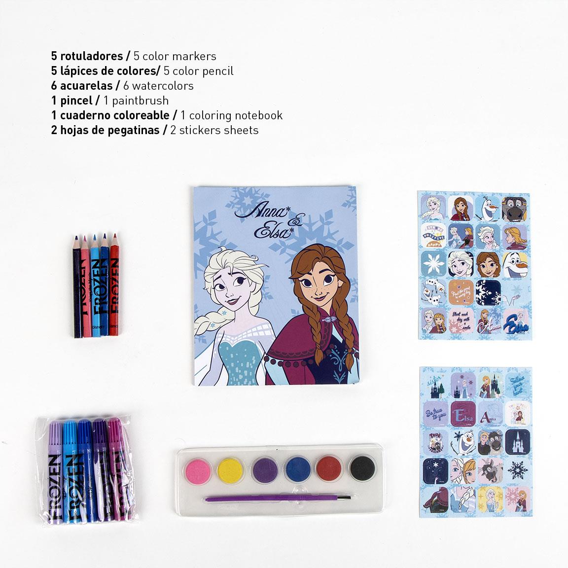 COLOREABLE MOCHILA FROZEN - Imagen 3