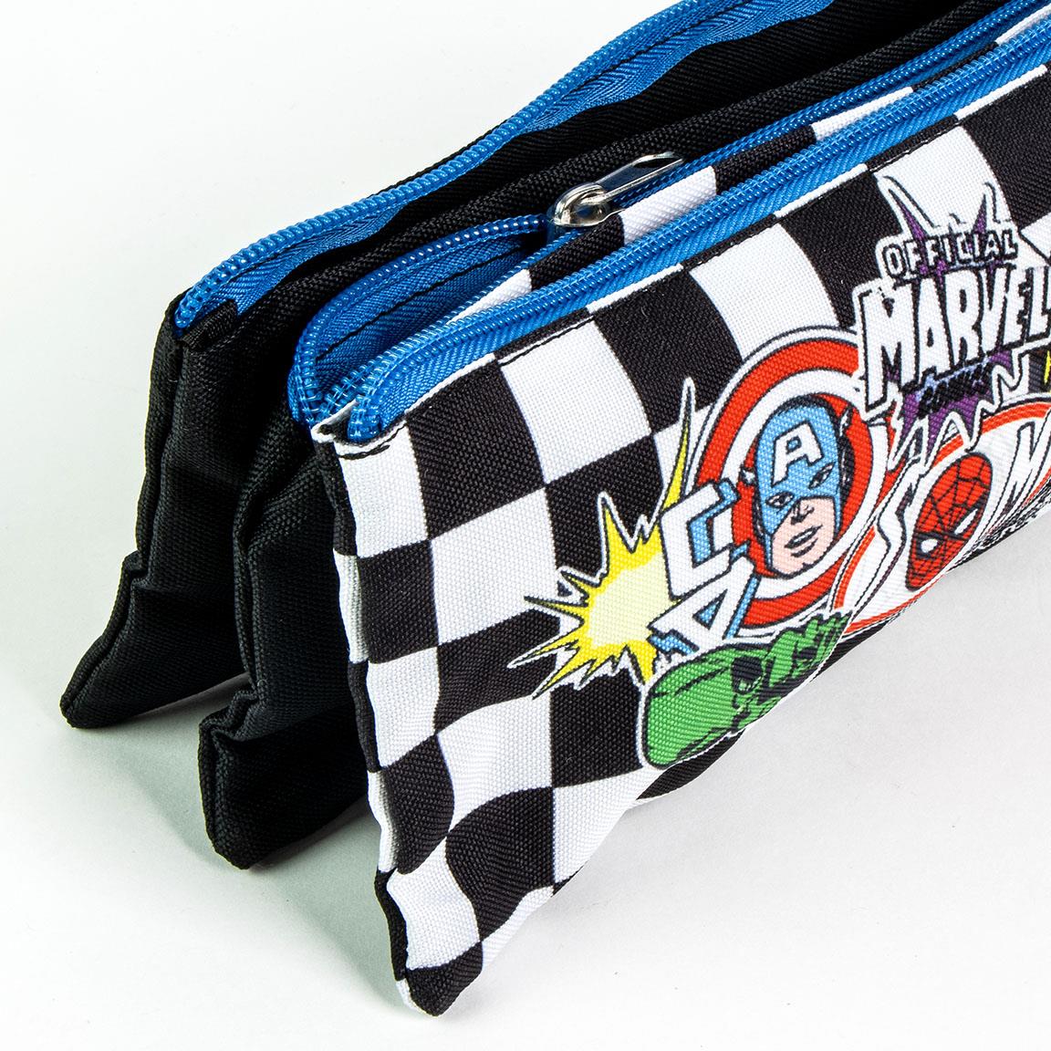 ESTUCHE PORTATODO 3 COMPARTIMENTOS AVENGERS - Imagen 3