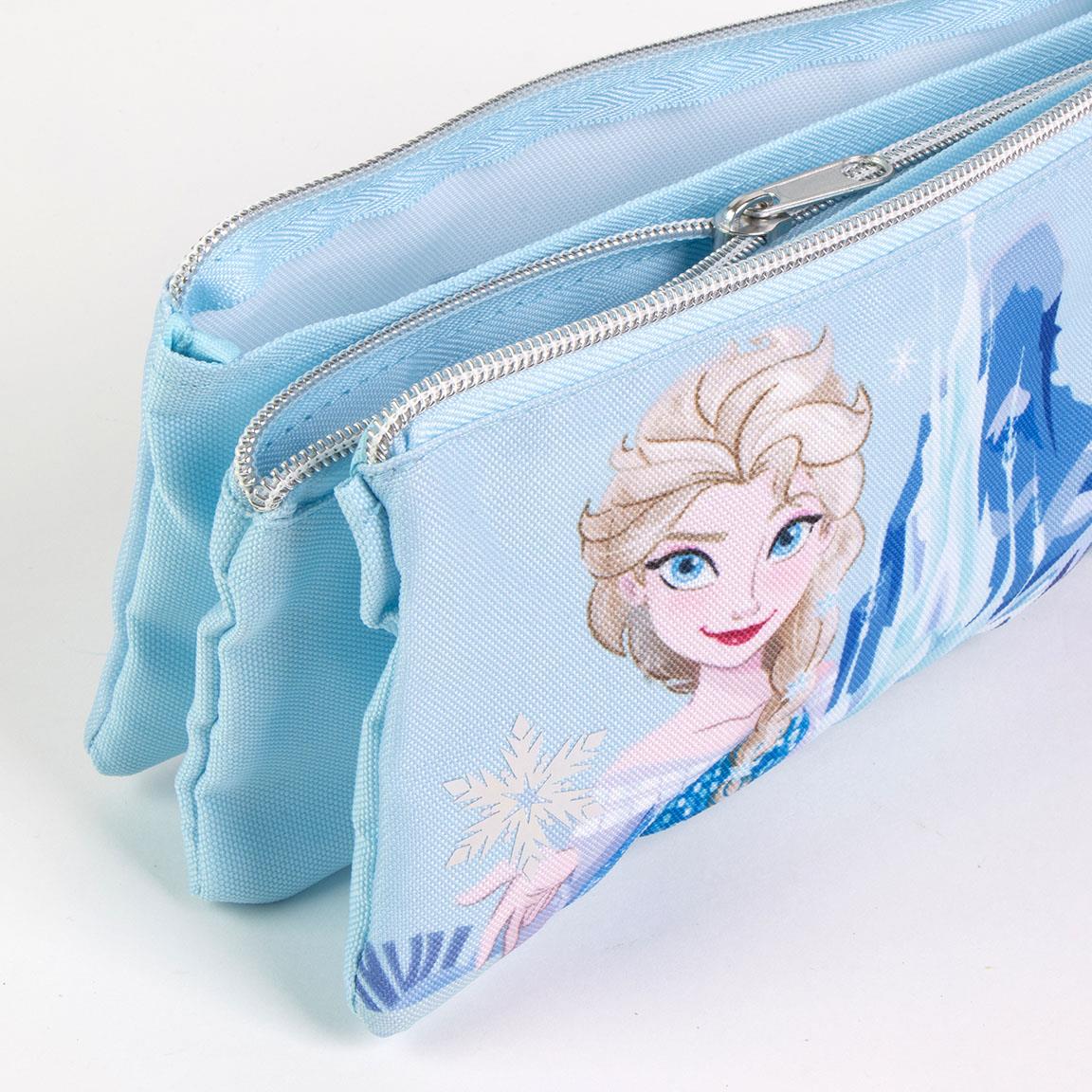 ESTUCHE PORTATODO 3 COMPARTIMENTOS FROZEN - Imagen 3