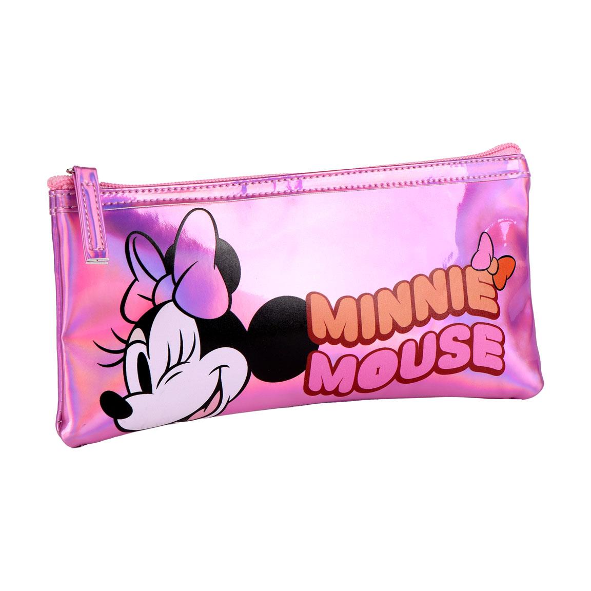 ESTUCHE PORTATODO IRIDISCENTE MINNIE - Imagen 2